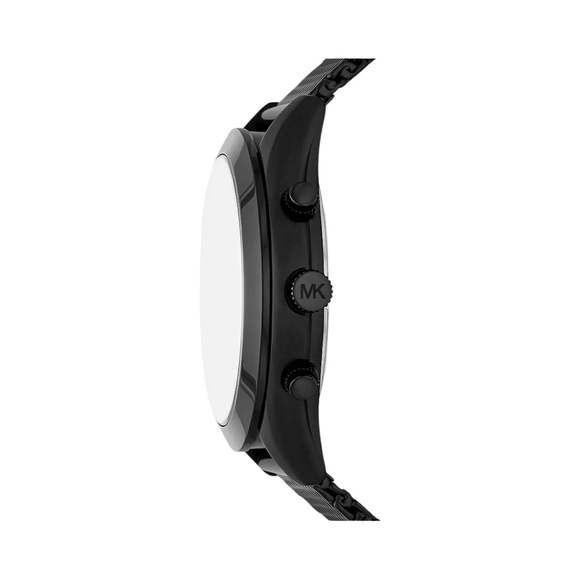 Michael Kors Chronograph Black Stainless Steel Men’s Watch - Picture 3 of 3